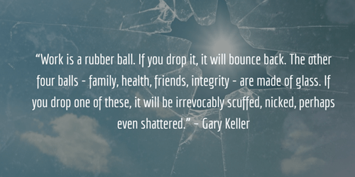 work is a rubber ball